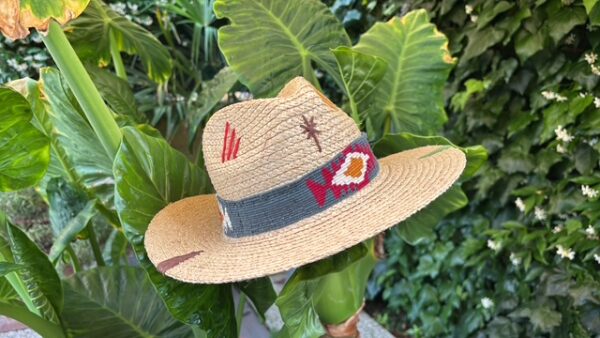 CAPPELLO PAGLIA ANTRACITE REGOLABILE DALLA TG.56 ALLA TG.58